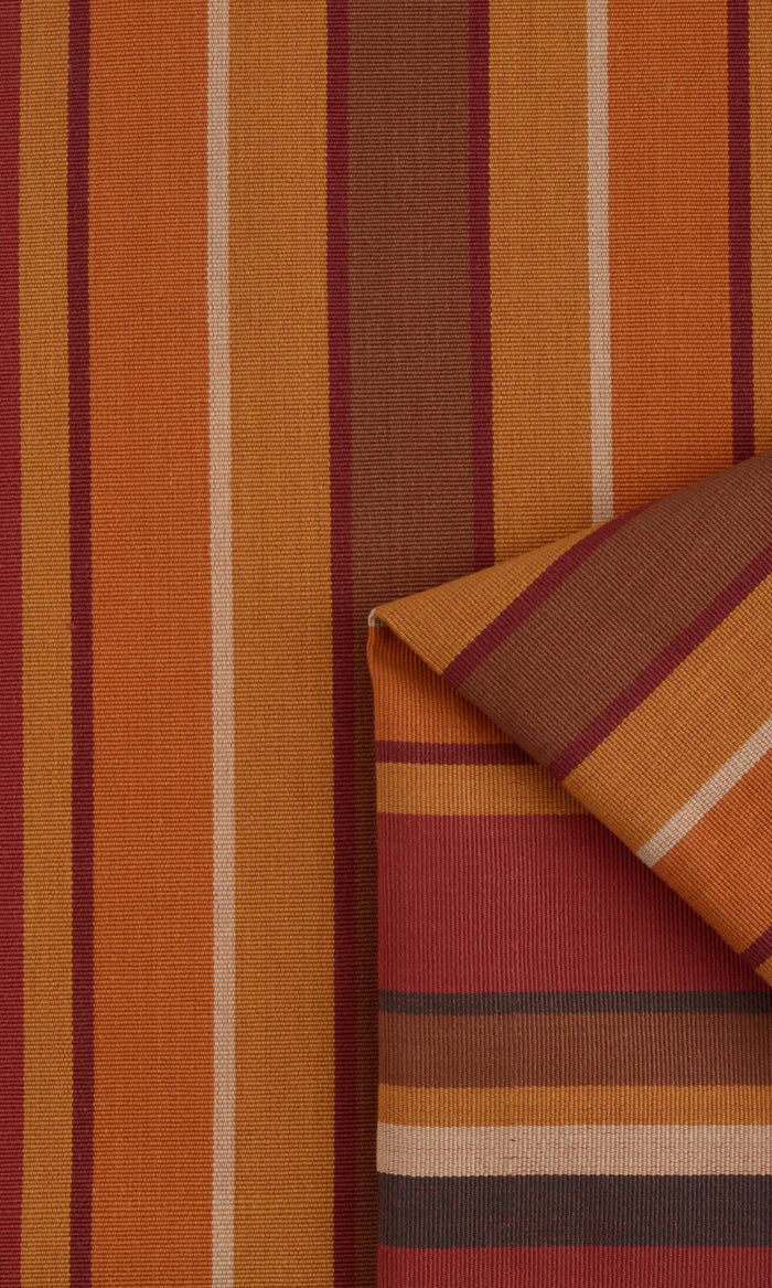 Cotton Window Treatments Fabric By the Metre (Red/ Orange/ Maroon)