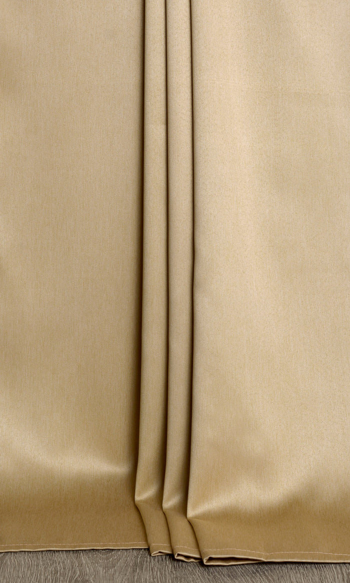 Blackout Window Treatments Fabric By the Metre (Beige)