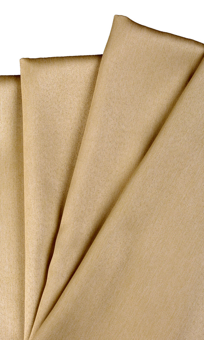 Blackout Fabric By the Metre for Curtains & Drapes (Beige)