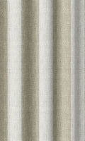 Striped Print Drapery (Beige/ White)