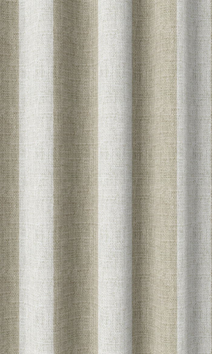 Striped Print Home Décor Fabric By the Metre (Beige/ White)