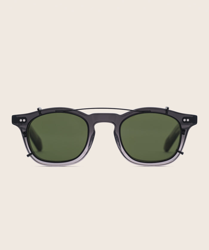 Johann Wolff Carousel Matte Black Green Clip #color_matte-black-green
