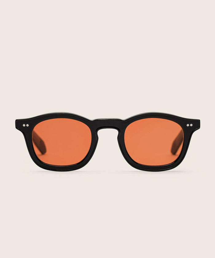 Johann Wolff Carousel Black Electric Orange Sunglasses #color_black-electric-orange