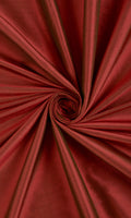 Shantung Silk Home Décor Fabric By the Metre (Copper Red)