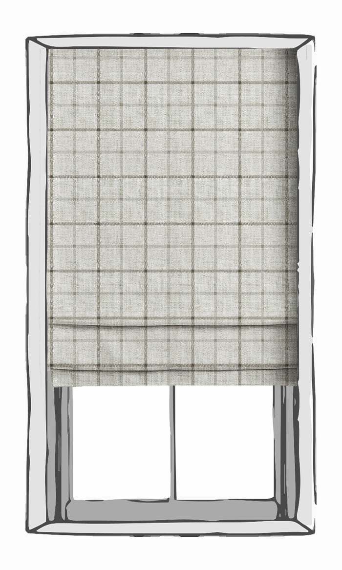 Modern Striped Print Drapes (White/ Beige) Extra Long Short Wide
