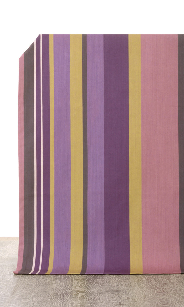 Cotton Home Décor Fabric By the Metre (Pink/ Purple)