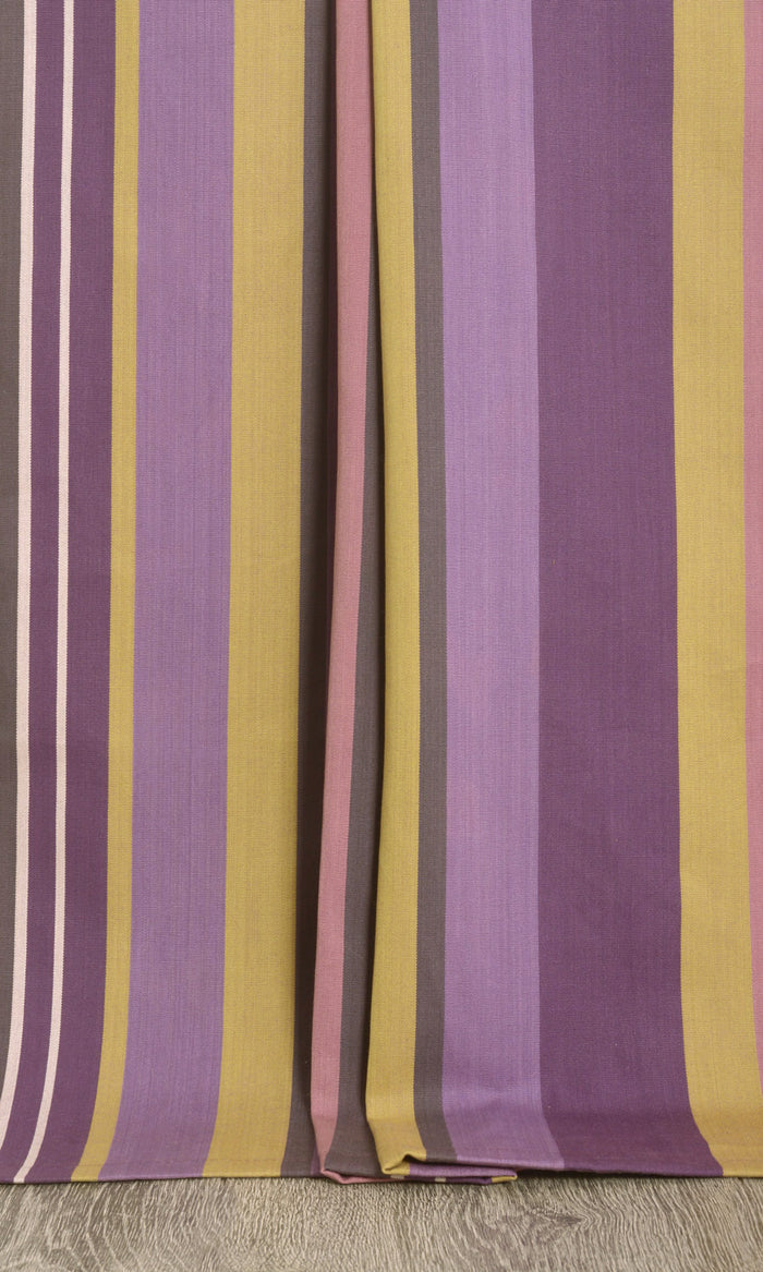 Cotton Home Textile Fabric Material By the Metre (Pink/ Purple)