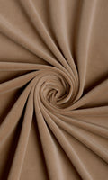 Velvet Home Décor Fabric By the Metre (Brown)