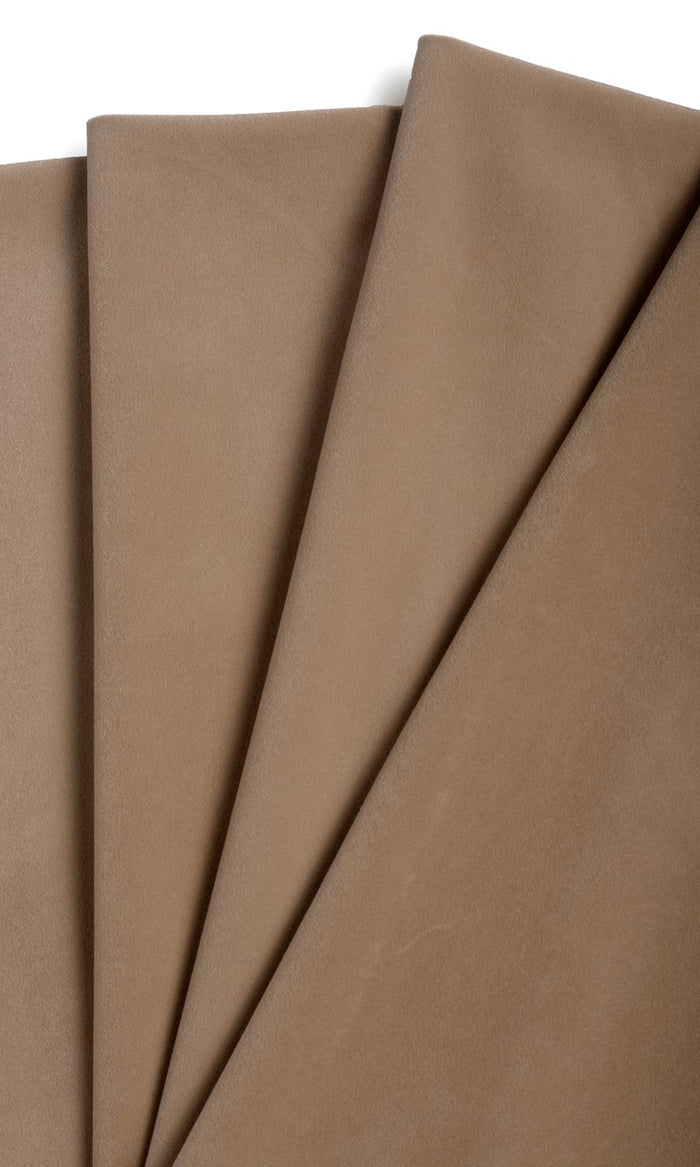Velvet Curtain Panels for Living, Bedroom, Kitchen, Bathroom (Brown)