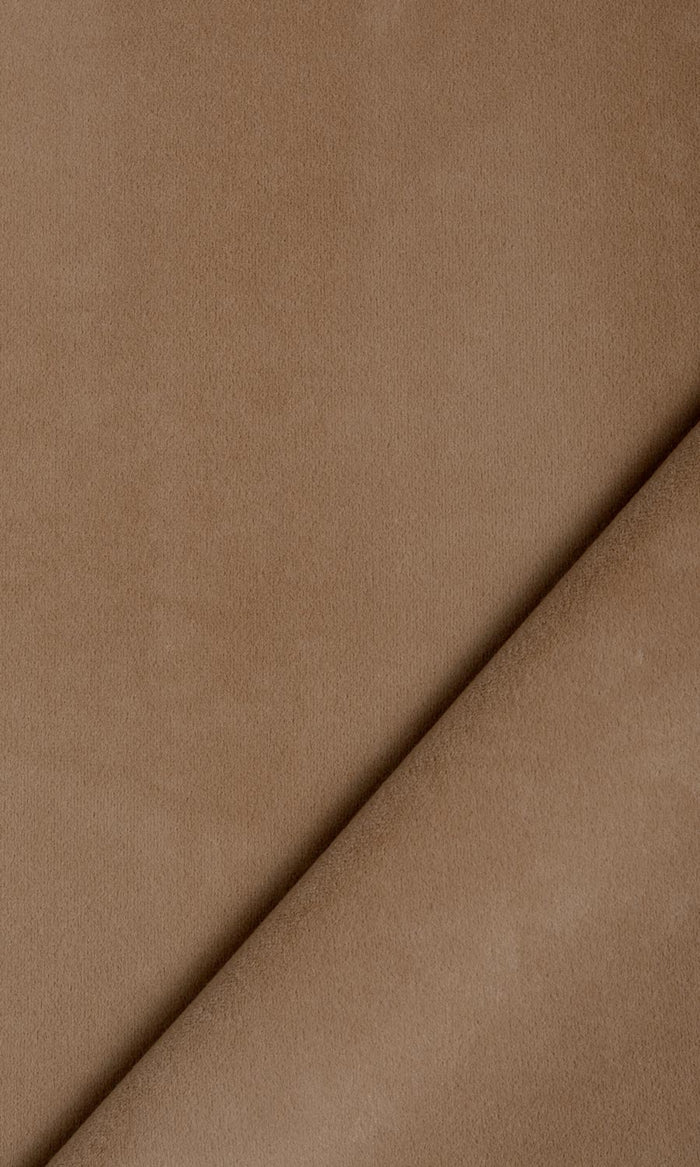 Velvet Made-to-Measure Curtains (Brown)