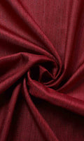 Faux Silk Curtain Panels (Red)