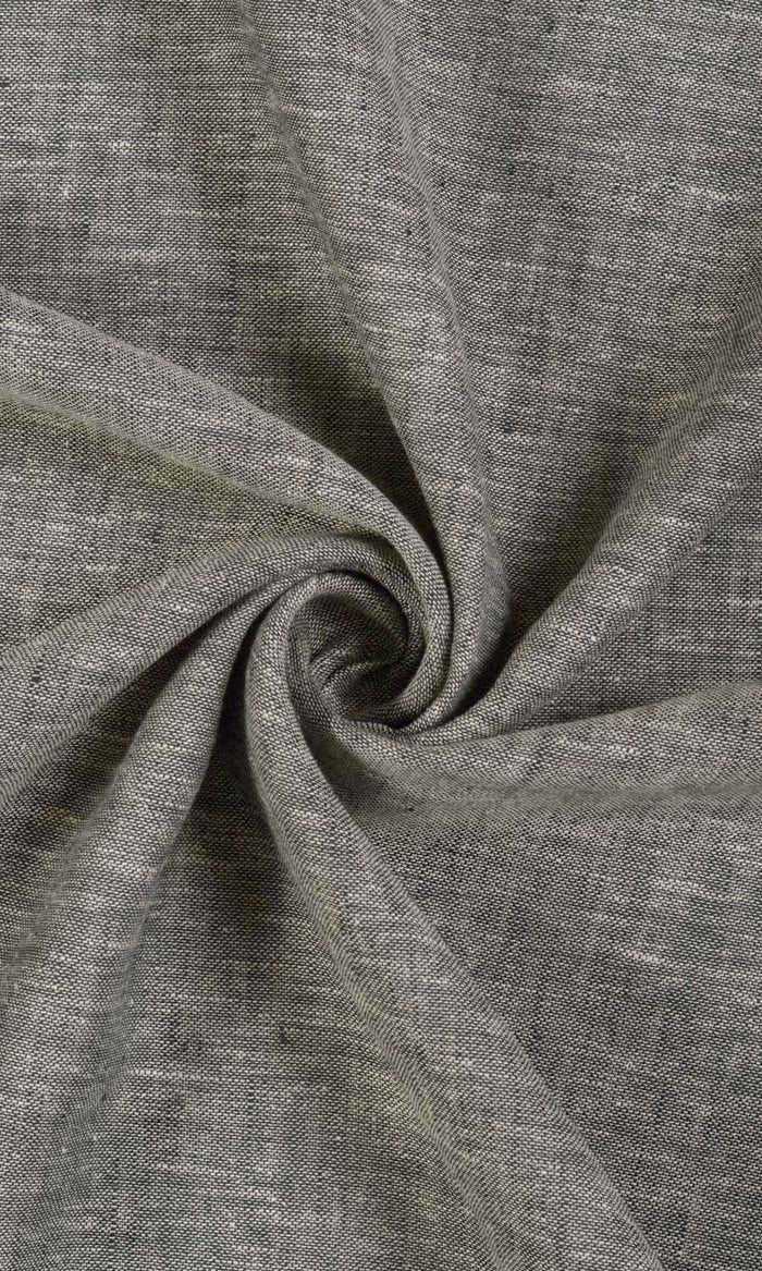 Sheer Linen Made-to-Measure Curtains (Grey)