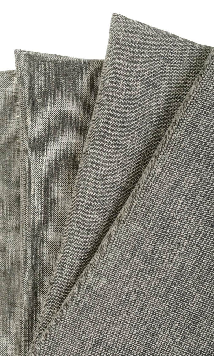 Sheer Linen Any Size Style Curtains (Grey)