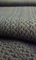 Cotton Curtains (Blue/ Brown)