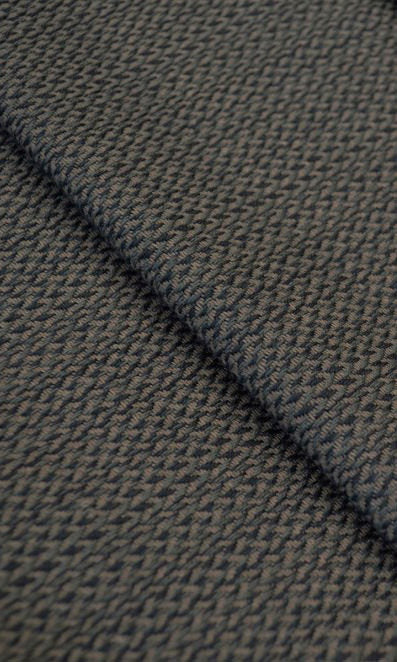 Cotton Curtains for Living, Bedroom, Kitchen, Bathroom (Blue/ Brown)