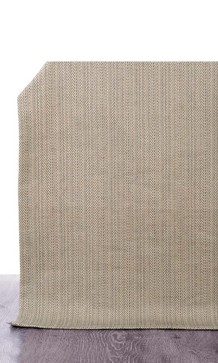 Cotton Any Size Style Curtains (Blue/ Beige)