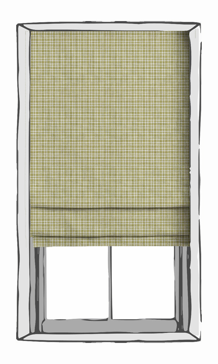 Check Print Drapes (Chartreuse Green/ White) Extra Long Short Wide