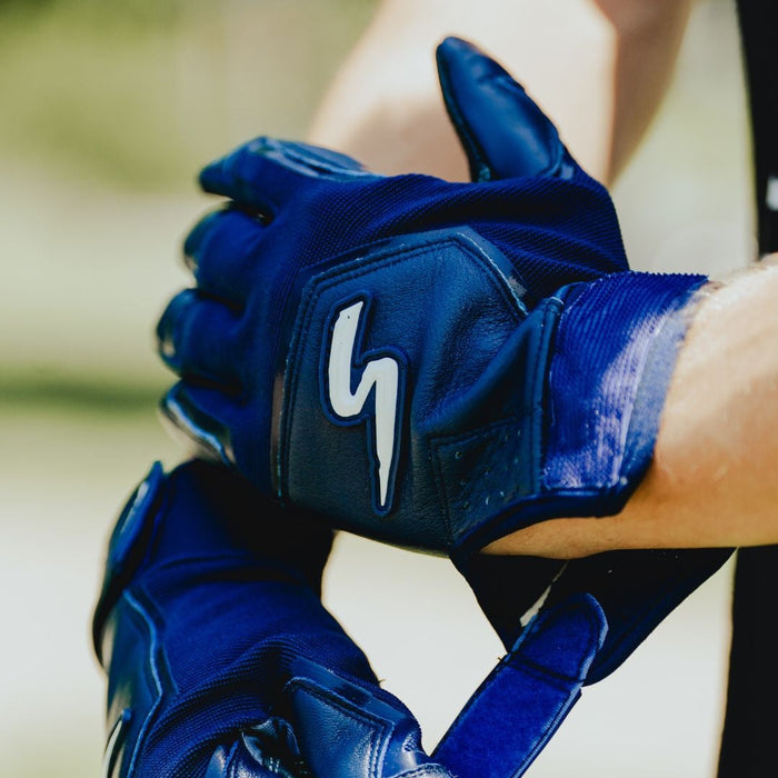 Color Crush Batting Gloves - Navy (Bee Logo)