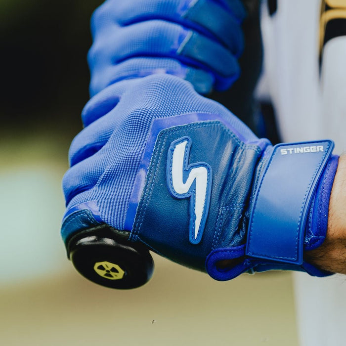 Color Crush Batting Gloves - Royal (Bee Logo)