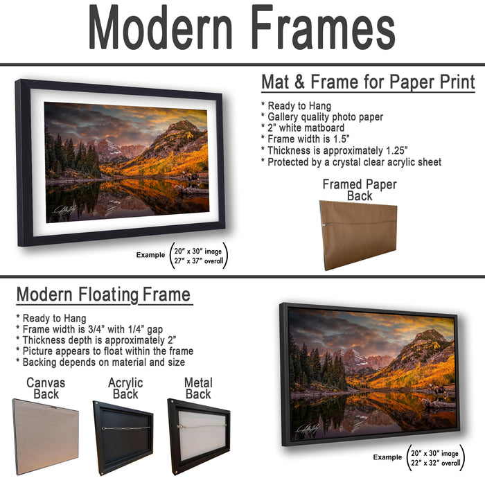 a picture of a mountain scene with a frame