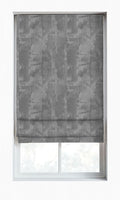 Room Darkening Striped Drapes (Grey)