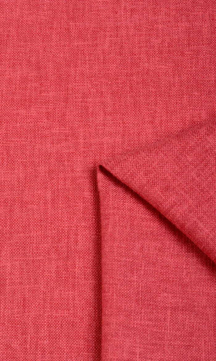Linen-Blend Fabric Material By the Metre (Red)