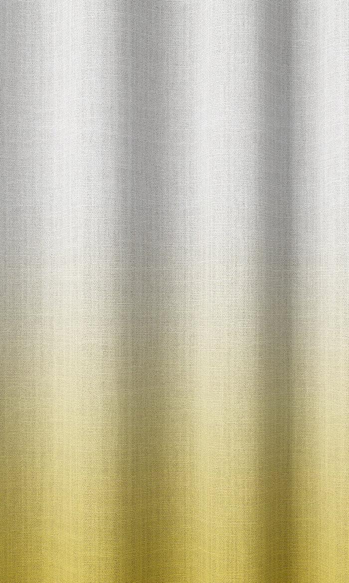 2-Tone Ombre Curtain Panels for Living, Bedroom, Kitchen, Bathroom (Yellow)