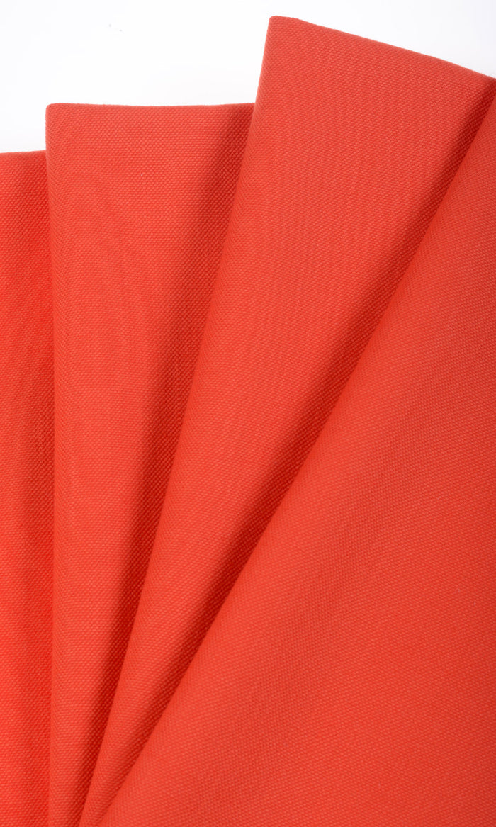 Cotton Blend Curtains / Drapes / Window Drapery Panels (Orange/ Red)