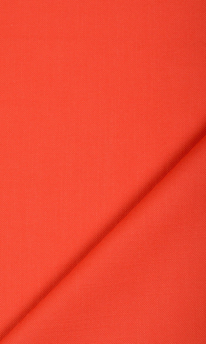 Cotton Blend Any Size Style Curtains (Orange/ Red)