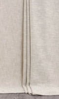 Plain Cotton Home Décor Fabric By the Metre (Grey/ Beige)