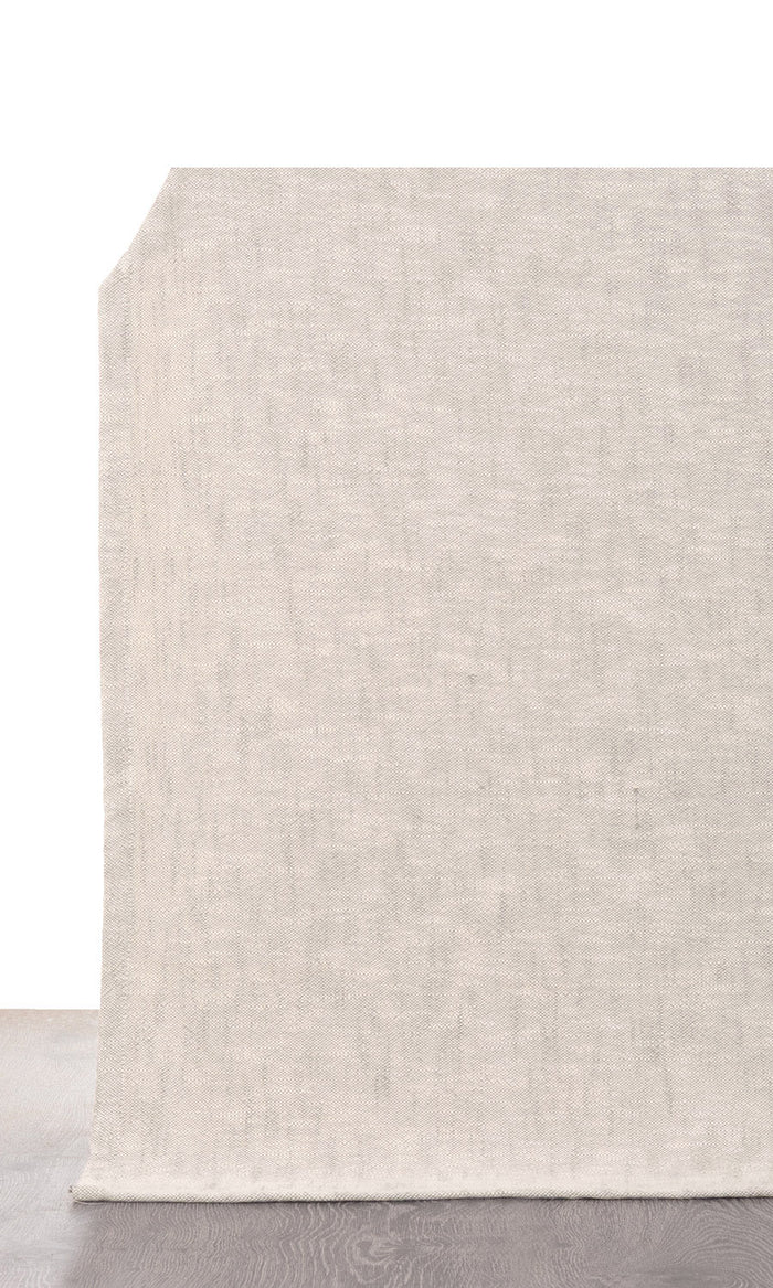 Plain Cotton Fabric Material By the Metre (Grey/ Beige)