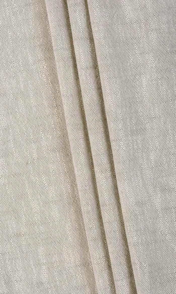 Plain Cotton Pinch Pleat, Rod Pocket, Eyelet Curtains (Grey/ Beige)