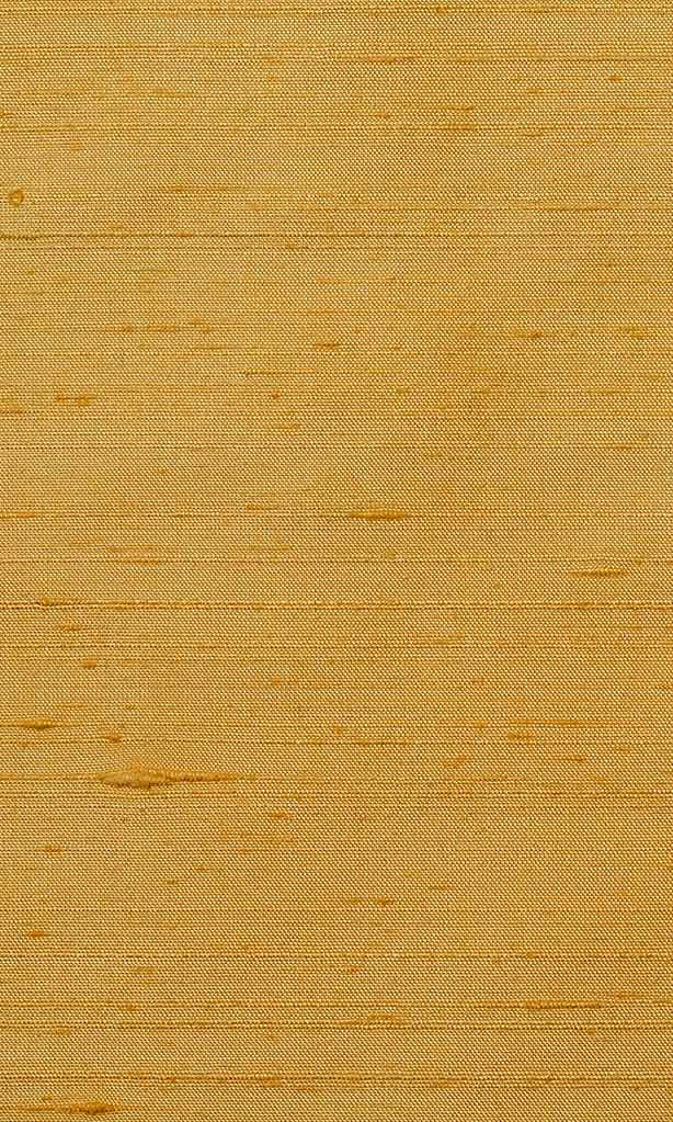 Pure Silk Pinch Pleat, Rod Pocket, Eyelet Curtains (Golden Yellow)