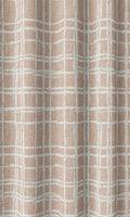 Abstract Print Home Décor Fabric By the Metre (Blush Pink/ White)