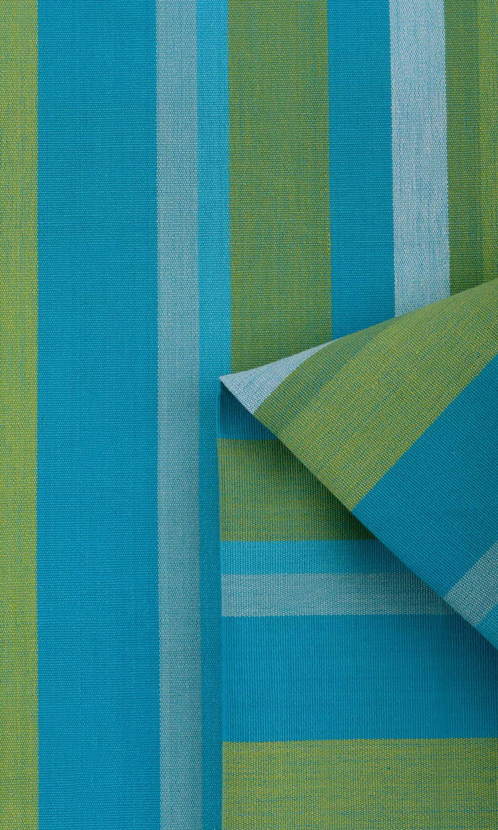 Cotton Curtains for Living, Bedroom, Kitchen, Bathroom (Green/ Blue)
