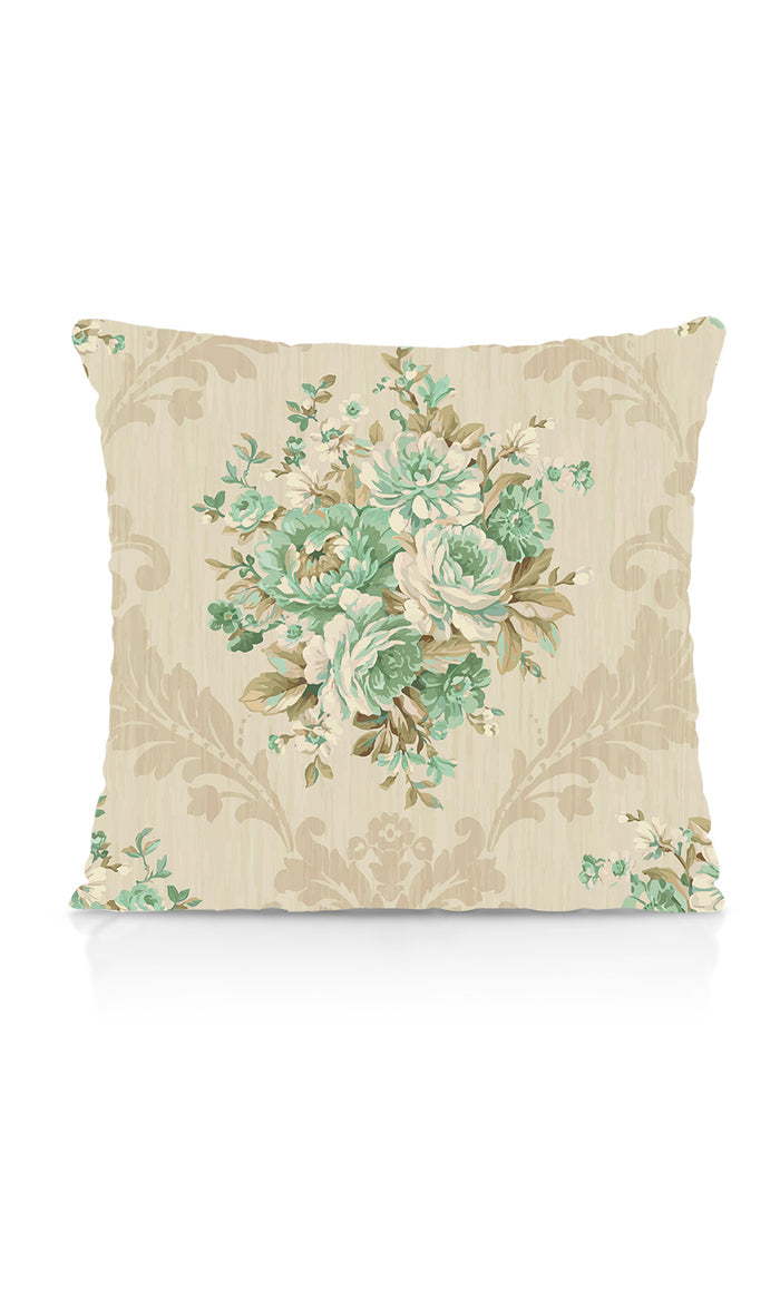 Dimout Floral Curtains (Beige/ Moss/ Aqua) Extra Long Short Wide