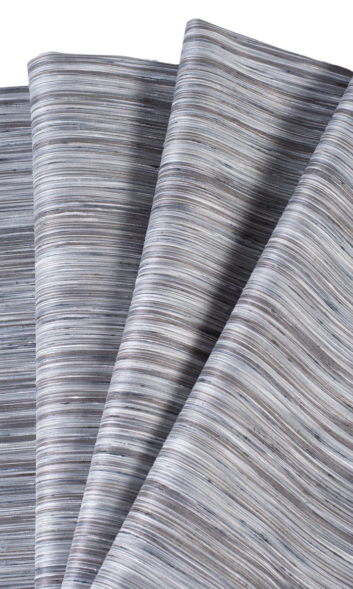 Textured Home Textile Fabric Material By the Metre (Charcoal Gray/ Black)