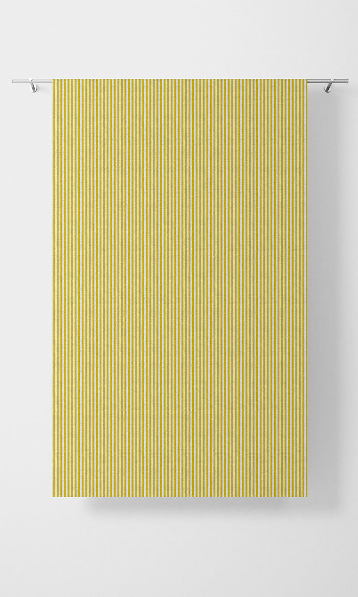Striped Curtain Panels (Yellow) Extra Long Short Wide