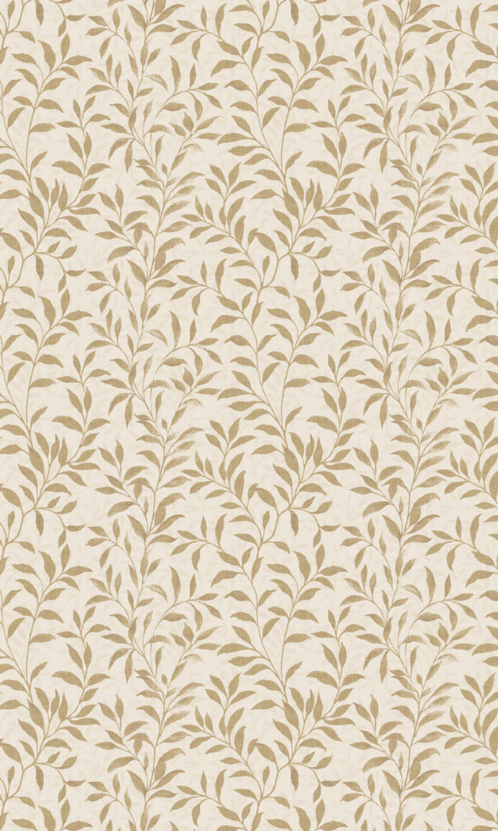 Dimout Floral Home Textile Fabric Material By the Metre Cream/ Beige)