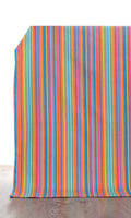 Cotton Home Décor Fabric By the Metre (Pink/ Blue)