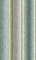Striped Drapes (Turquoise Blue/ Green)