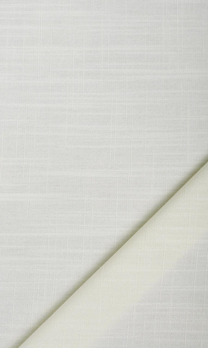 Plain Linen Texture Drapery (White) Extra Long Short Wide