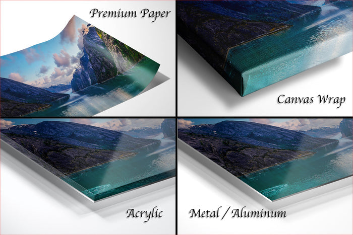 The image is a collage of four different views of a mountainous landscape, including a close-up of the mountain, a landscape photograph, a close-up of the mountain, and a close-up of the mountain.