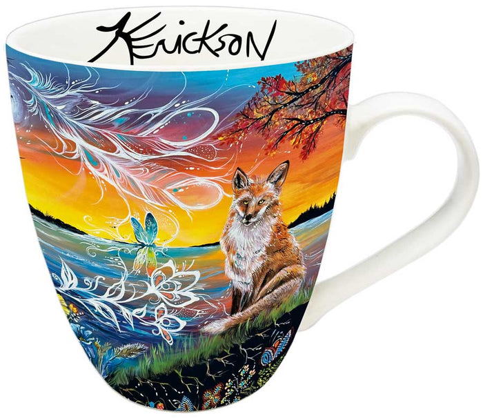 Daytime Dreamer indigenous art mug by Karen Erickson Canada