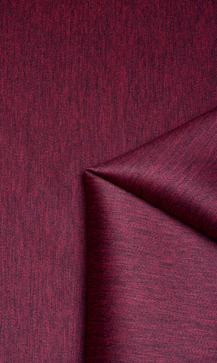 Blackout Fabric Material By the Metre (Raspberry Red / Wine Purple)