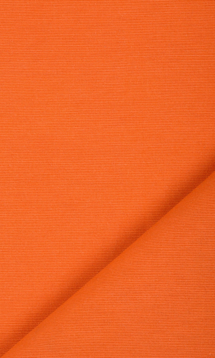Cotton Curtain Panels for Living, Bedroom, Kitchen, Bathroom (Orange)