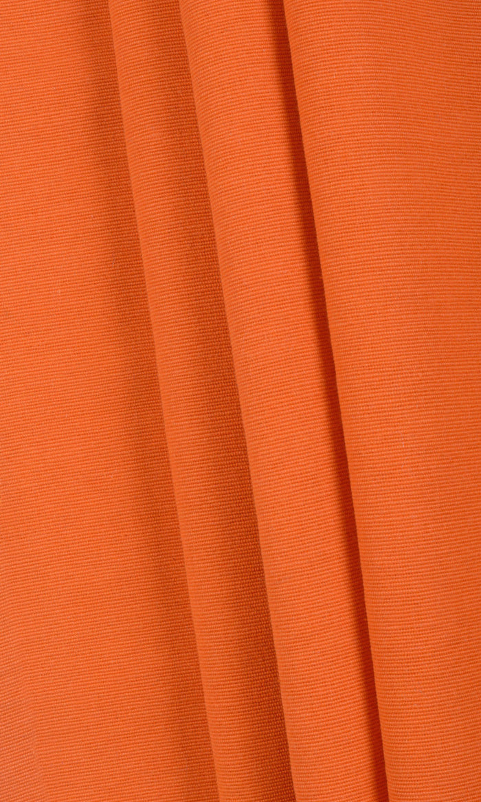 Cotton Curtain Panels (Orange) Extra Long Short Wide