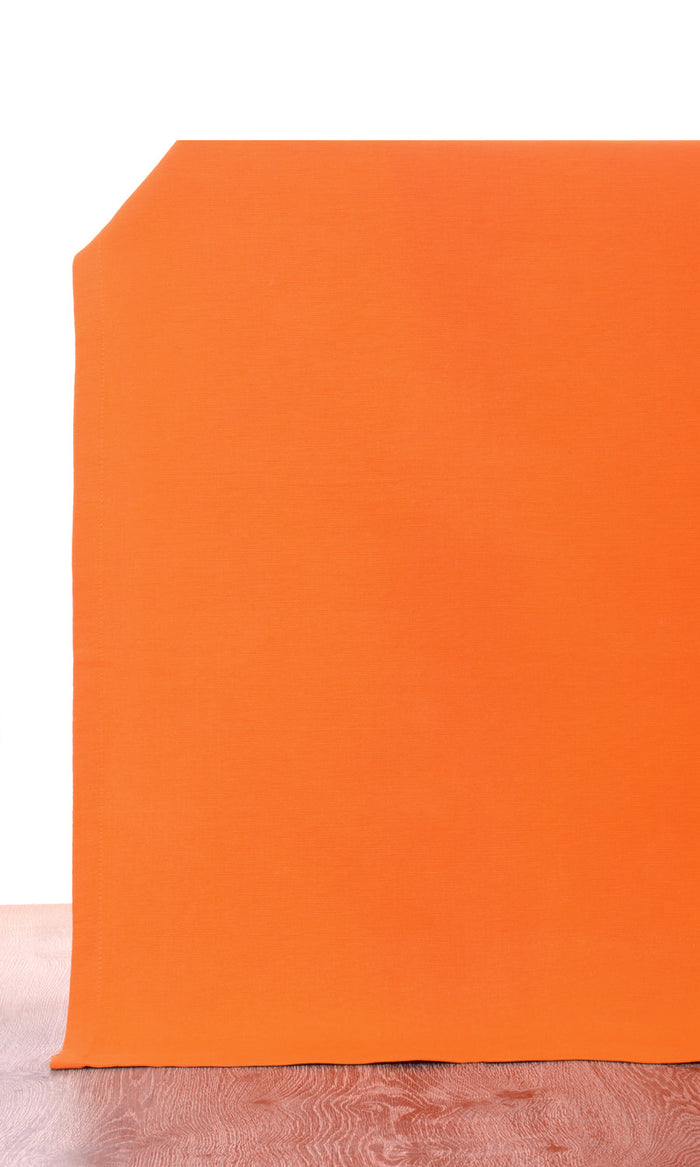 Cotton Made-to-Measure Curtains (Orange)