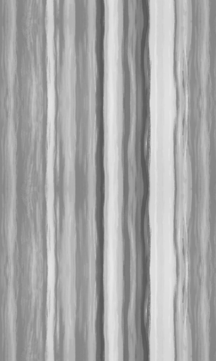 Dimout Striped Home Textile Fabric Material By the Metre (Grey)