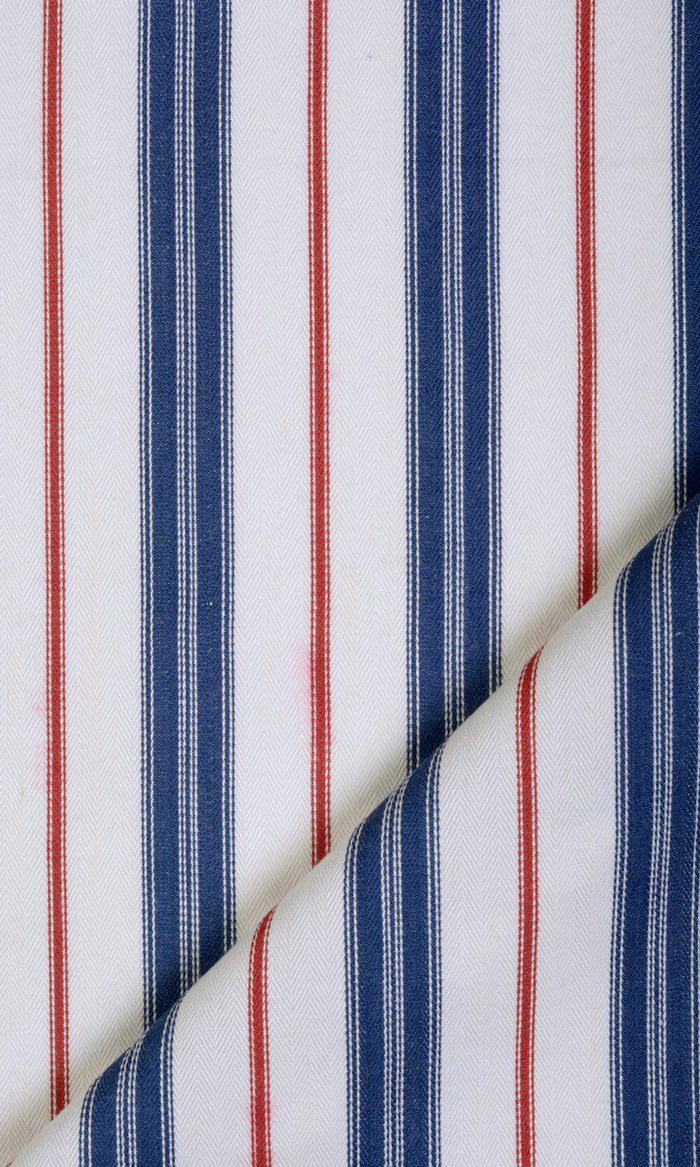 Cotton Curtains for Living, Bedroom, Kitchen, Bathroom (Red/ Blue)